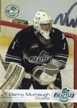 2012-13 Booster Club Seattle Thunderbirds (WHL) #2 Danny Mumaugh Front