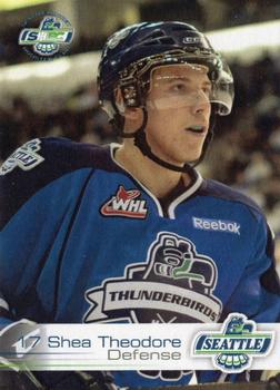 2012-13 Booster Club Seattle Thunderbirds (WHL) #14 Shea Theodore Front