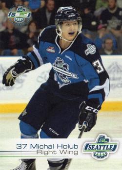 2012-13 Booster Club Seattle Thunderbirds (WHL) #28 Michal Holub Front