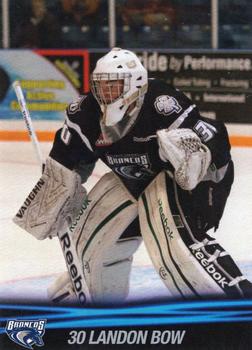 2012-13 Swift Current Broncos (WHL) #21 Landon Bow Front