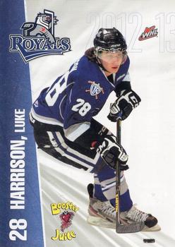 2012-13 Black Press Victoria Royals (WHL) #11 Luke Harrison Front