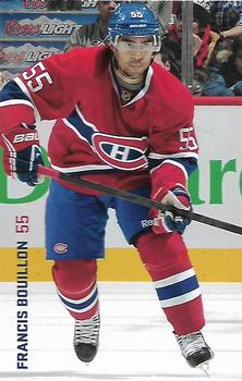 2013-14 Montreal Canadiens #NNO Francis Bouillon Front