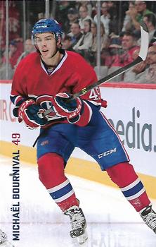 2013-14 Montreal Canadiens #NNO Michael Bournival Front