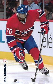 2013-14 Montreal Canadiens #NNO P.K. Subban Front