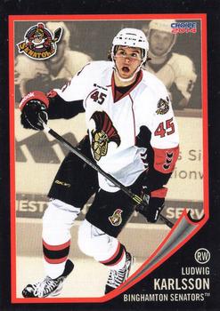 2013-14 Choice Binghamton Senators (AHL) #14 Ludwig Karlsson Front