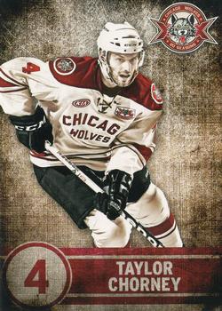 2013-14 Vienna Beef Chicago Wolves (AHL) #3 Taylor Chorney Front