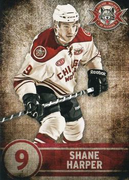 2013-14 Vienna Beef Chicago Wolves (AHL) #7 Shane Harper Front