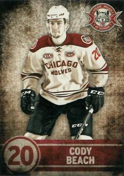 2013-14 Vienna Beef Chicago Wolves (AHL) #13 Cody Beach Front