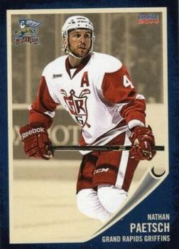 2013-14 Choice Grand Rapids Griffins (AHL) #21 Nathan Paetsch Front