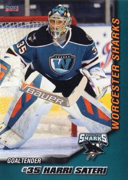 2013-14 Choice Worcester Sharks (AHL) #9 Harri Sateri Front