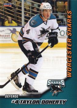 2013-14 Choice Worcester Sharks (AHL) #17 Taylor Doherty Front