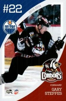 2013-14 Bakersfield Condors (ECHL) #NNO Gary Steffes Front