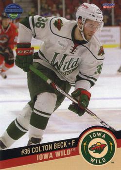 2016-17 Choice Iowa Wild (AHL) #02 Colton Beck Front