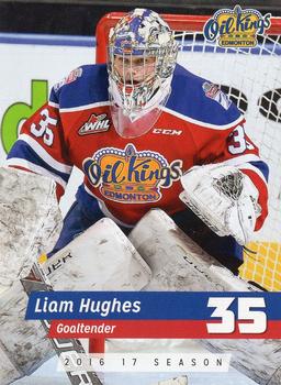 2016-17 Edmonton Oil Kings (WHL) #NNO Liam Hughes Front