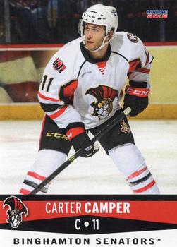 2014-15 Choice Binghamton Senators (AHL) #7 Carter Camper Front