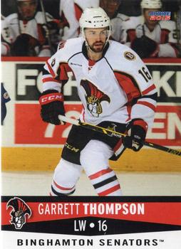 2014-15 Choice Binghamton Senators (AHL) #11 Garrett Thompson Front