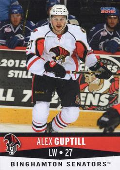 2014-15 Choice Binghamton Senators (AHL) #17 Alex Guptill Front