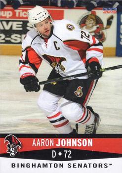 2014-15 Choice Binghamton Senators (AHL) #23 Aaron Johnson Front
