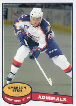 2014-15 Norfolk Admirals (AHL) #14 Emerson Etem Front