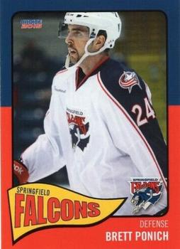 2014-15 Choice Springfield Falcons (AHL) #16 Brett Ponich Front