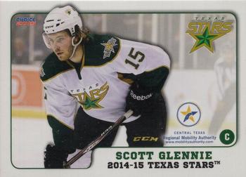 2014-15 Choice Texas Stars (AHL) #10 Scott Glennie Front