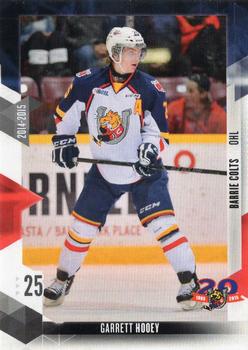 2014-15 Extreme Barrie Colts OHL #5 Garrett Hooey Front