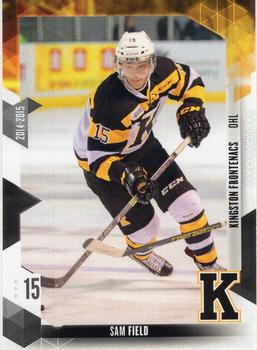 2014-15 Extreme Kingston Frontenacs OHL #9 Sam Field Front