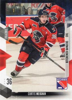 2014-15 Extreme Kitchener Rangers OHL #16 Curtis Meighan Front