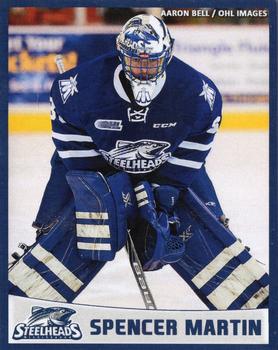 2014-15 Mississauga Steelheads (OHL) #19 Spencer Martin Front