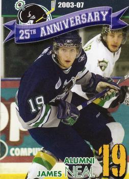 2014-15 Plymouth Whalers (OHL)  25th Anniversary Set #NNO James Neal Front