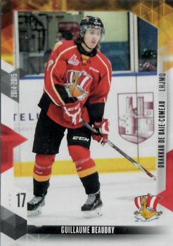 2014-15 Extreme Baie-Comeau Drakkar (QMJHL) #9 Guillaume Beaudry Front