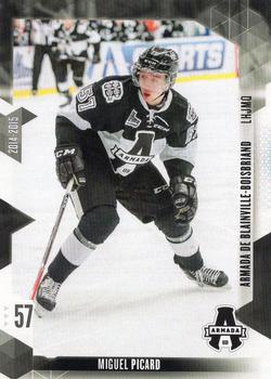 2014-15 Extreme Blainville-Boisbriand Armada QMJHL #6 Miguel Picard Front