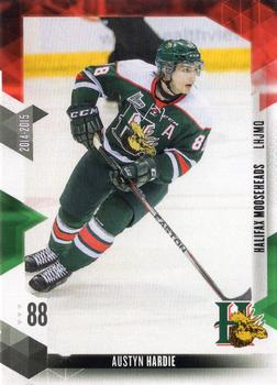 2014-15 Extreme Halifax Mooseheads QMJHL #2 Austyn Hardie Front