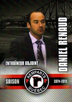 2014-15 Quebec Remparts (QMJHL) Update #NNO Daniel Renaud Front