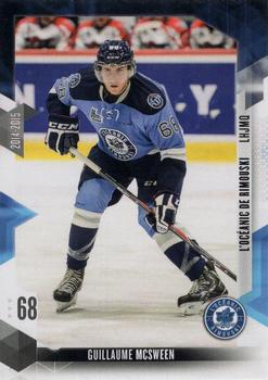 2014-15 Extreme Rimouski Oceanic QMJHL #19 Guillaume McSween Front