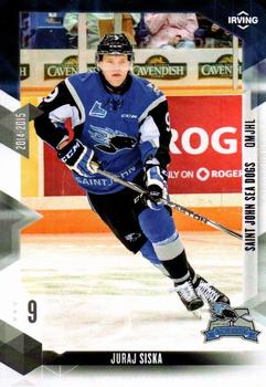 2014-15 Extreme Saint John Sea Dogs QMJHL #NNO Juraj Siska Front