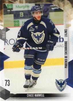 2014-15 Extreme Sherbrooke Phoenix QMJHL #14 Chase Harwell Front