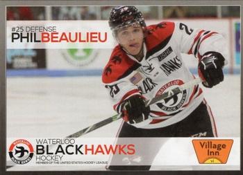 2014-15 Waterloo Black Hawks (USHL) #1 Philip Beaulieu Front