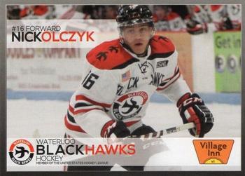 2014-15 Waterloo Black Hawks (USHL) #13 Nick Olczyk Front