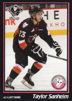 2014-15 Calgary Hitmen (WHL) #NNO Travis Sanheim Front