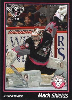 2014-15 Calgary Hitmen (WHL) #NNO Mack Shields Front