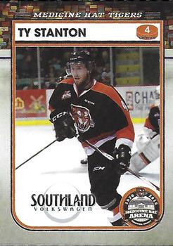 2014-15 Medicine Hat Tigers (WHL) #3 Ty Stanton Front