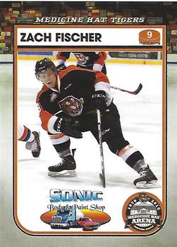 2014-15 Medicine Hat Tigers (WHL) #7 Zachery Fischer Front