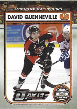 2014-15 Medicine Hat Tigers (WHL) #14 David Quenneville Front
