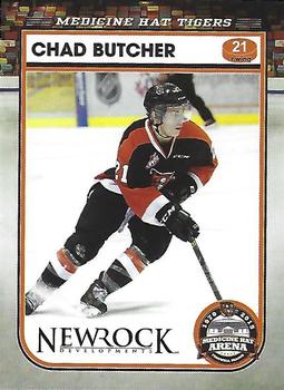 2014-15 Medicine Hat Tigers (WHL) #16 Chad Butcher Front