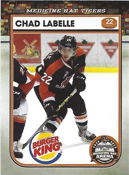 2014-15 Medicine Hat Tigers (WHL) #17 Chad Labelle Front