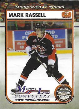 2014-15 Medicine Hat Tigers (WHL) #20 Mark Rassell Front