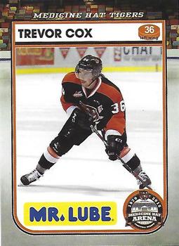 2014-15 Medicine Hat Tigers (WHL) #24 Trevor Cox Front