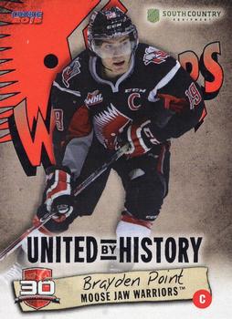 2014-15 Choice Moose Jaw Warriors (WHL) #NNO Brayden Point Front