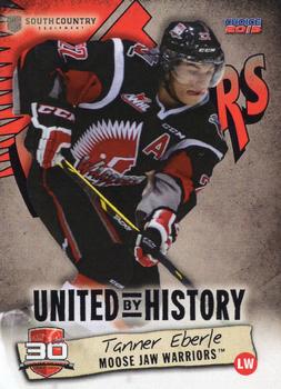 2014-15 Choice Moose Jaw Warriors (WHL) #NNO Tanner Eberle Front